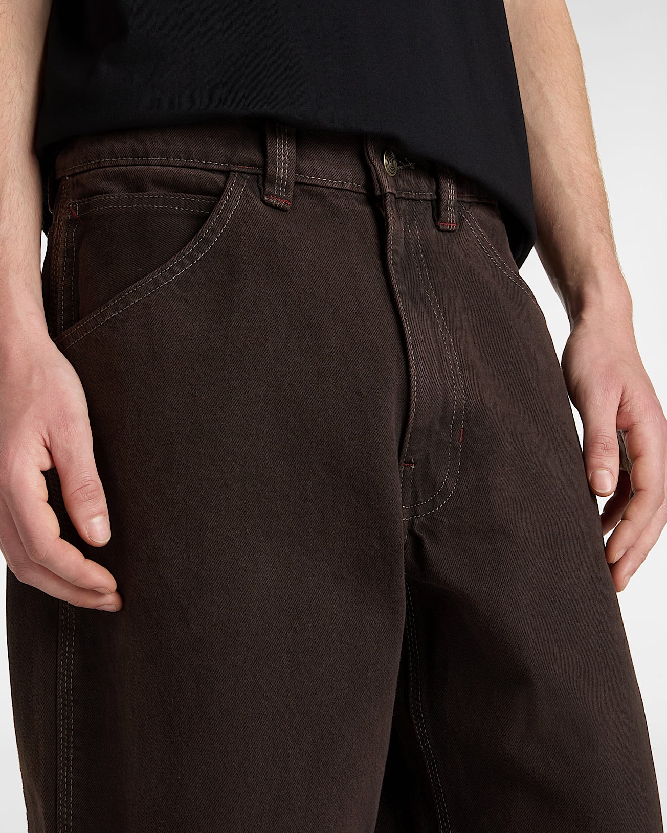 Skate Check-5 Loose Denim Trousers