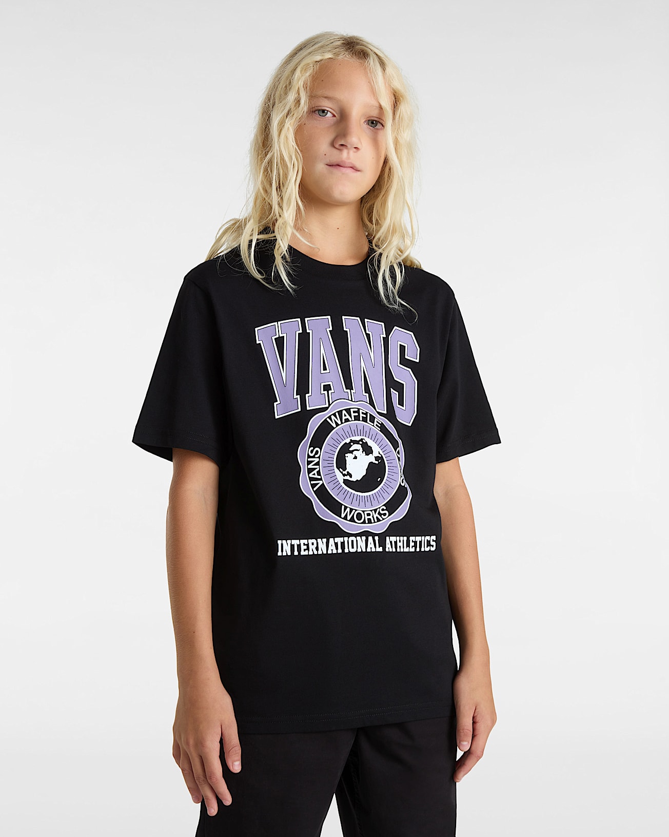 00s vans t-shirt 裏原系 Little Kids Shattered T-Shirt in Purple Haze | Vans