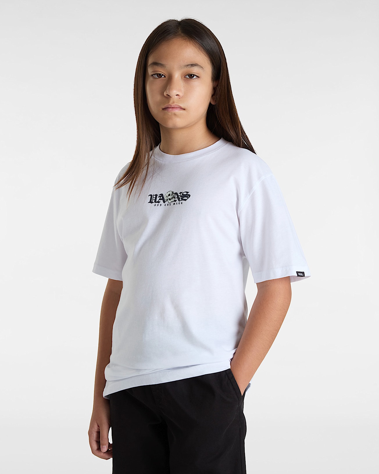 tkhhk_y Kids Shattered T-Shirt (8-14 Years) in White| Vans SE