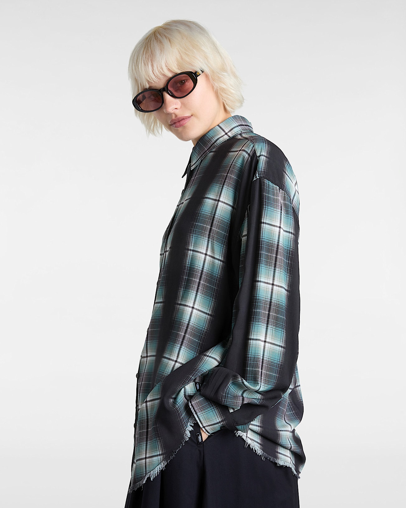 Gillian Plaid Button Down Shirt