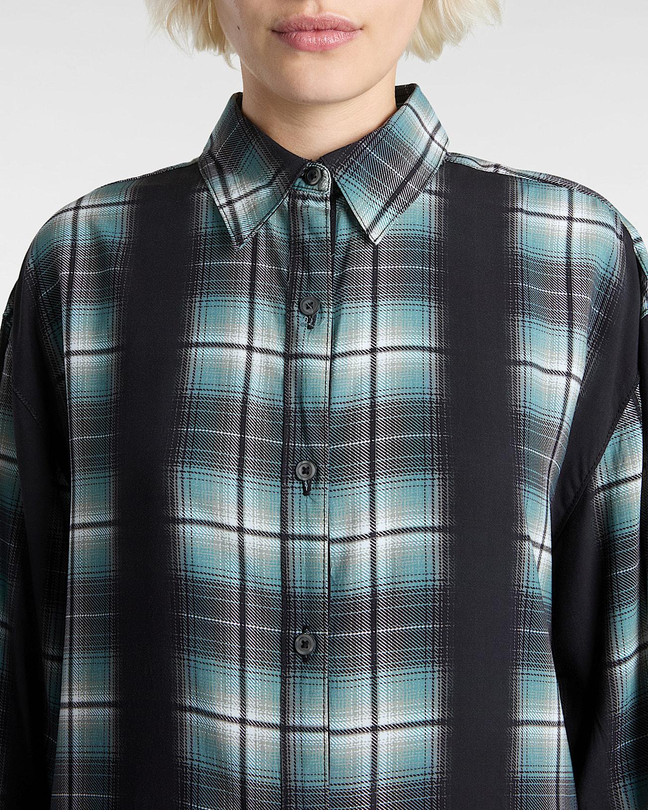 Gillian Plaid Button Down Shirt