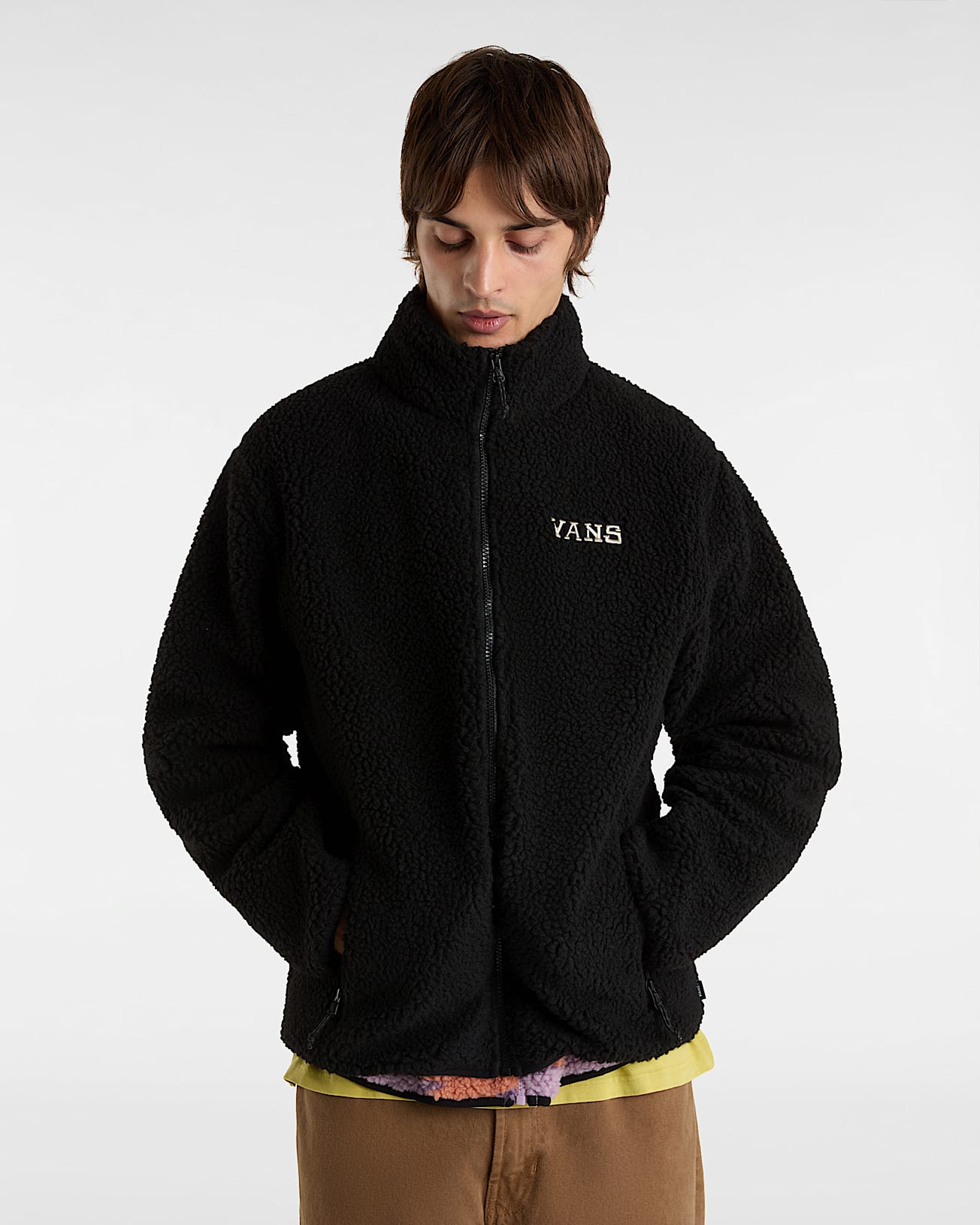 Nimi Full Zip Sherpa Jacket - 3