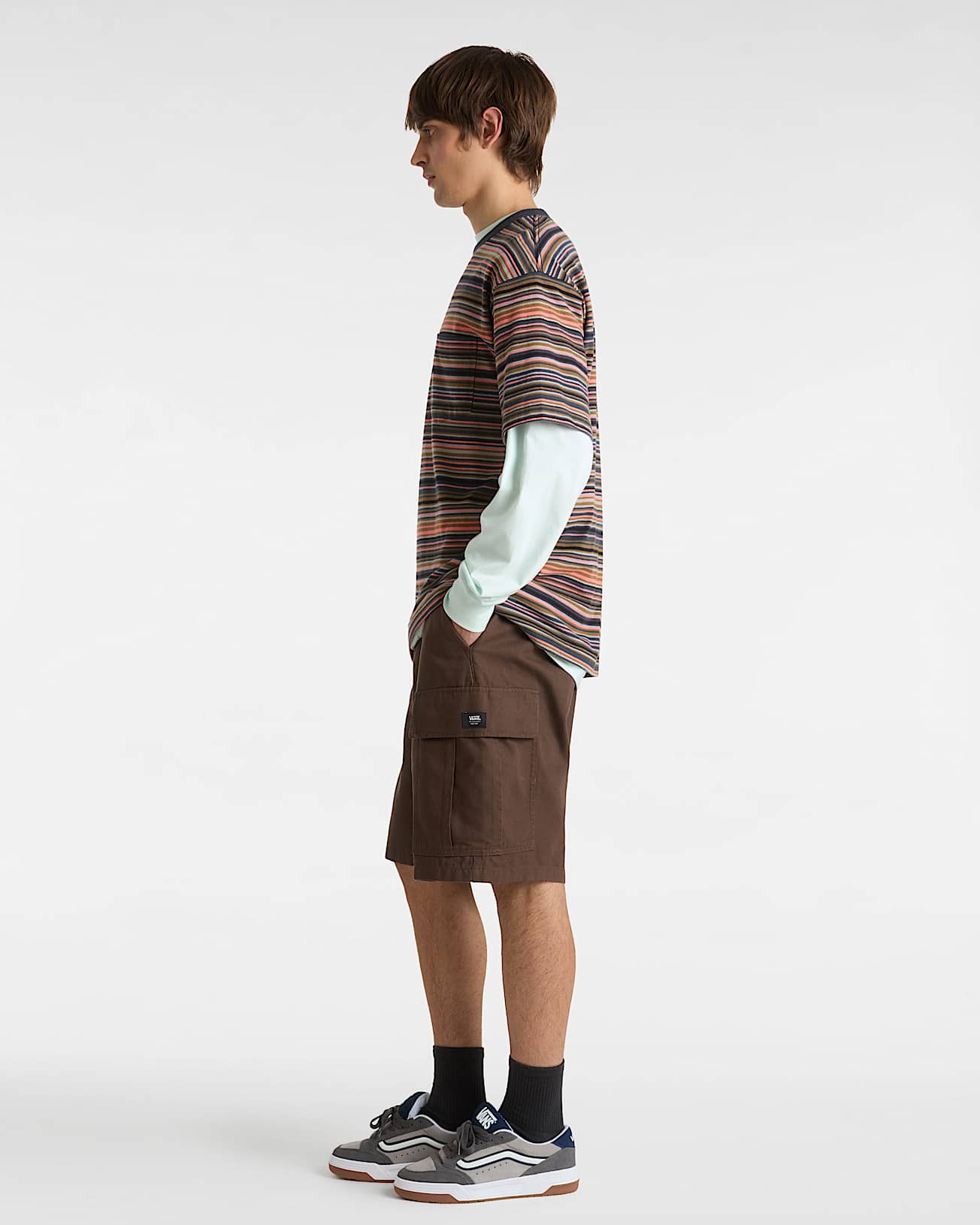 Braden Strickhemd mit Streifen - 5