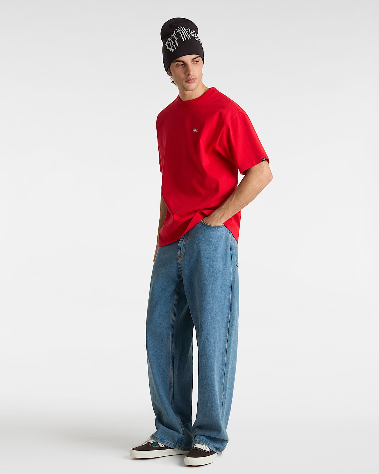LEFT CHEST II LOOSE SS RACING RED - 5