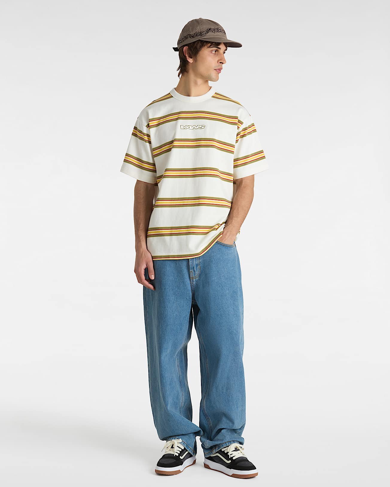 Check-5 Baggy Spijkerbroek
