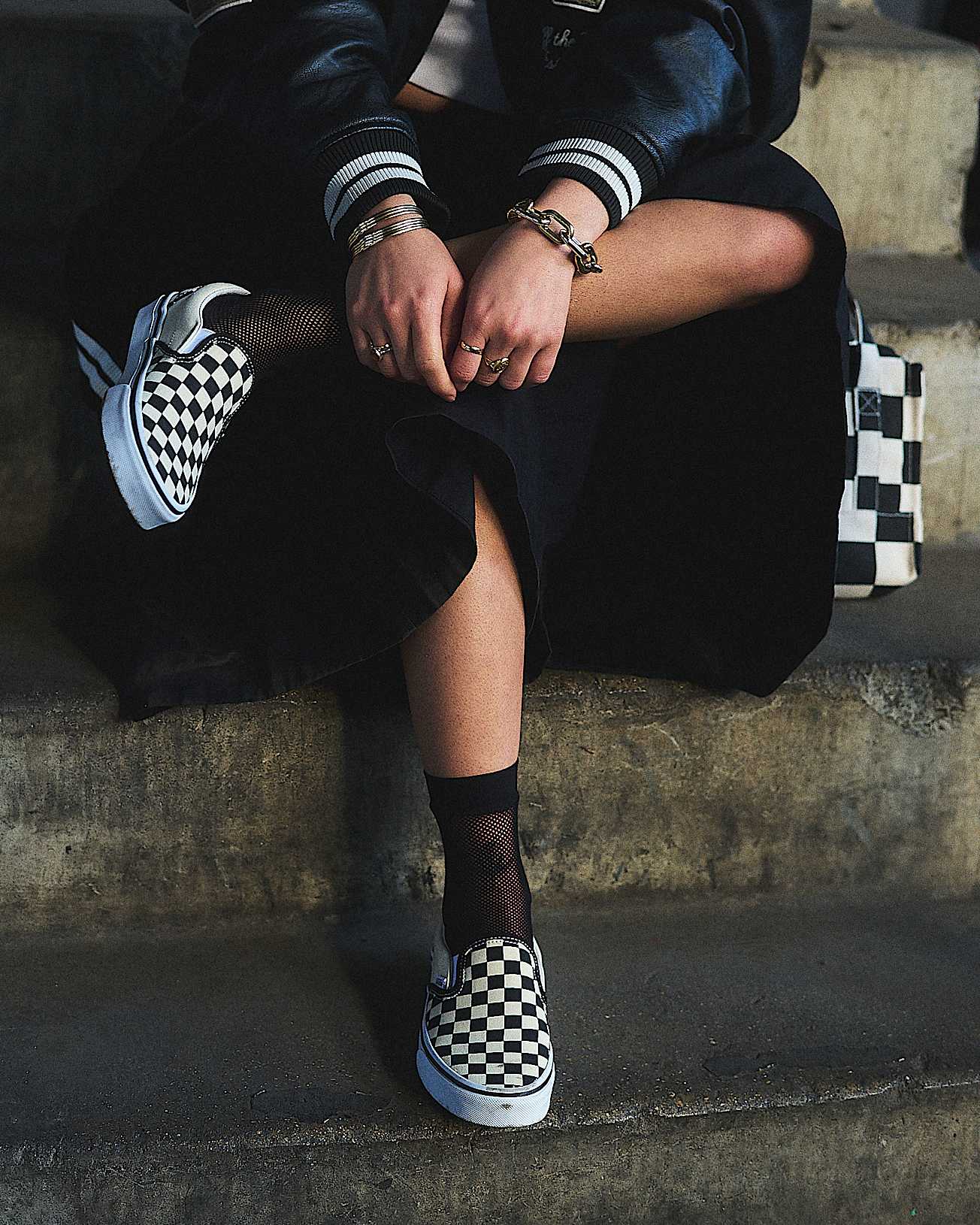 Chaussures Checkerboard Classic Slip-On