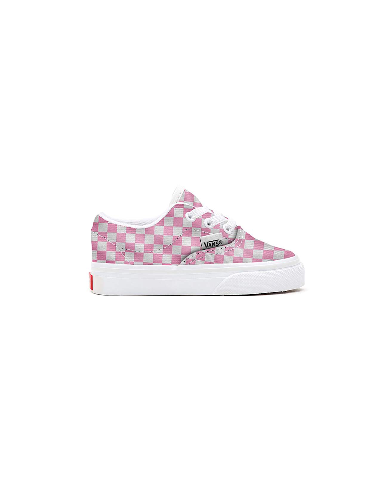 Toddler Customs Pink Checkerboard Authentic Shoes (1-4 years) - 2