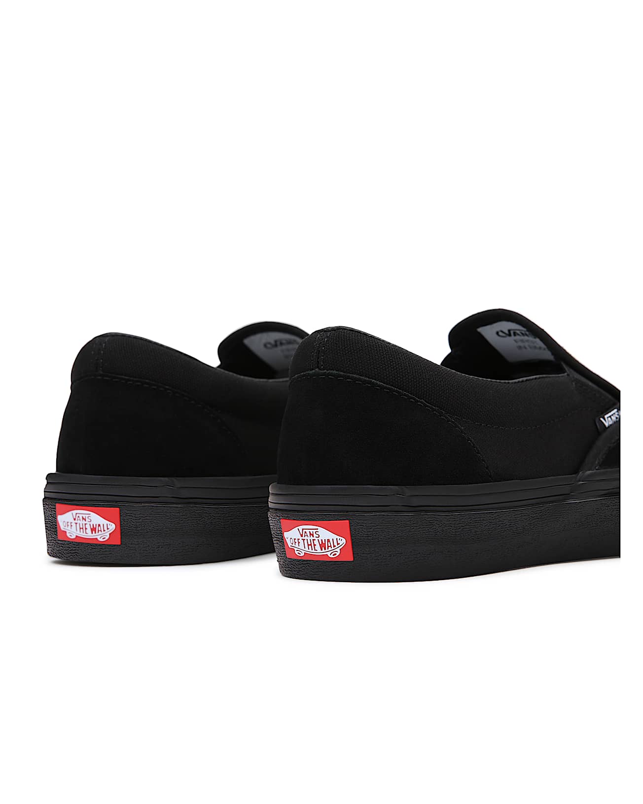 Kids Customs Total Black Slip-On Shoes (4-8 years) - 3