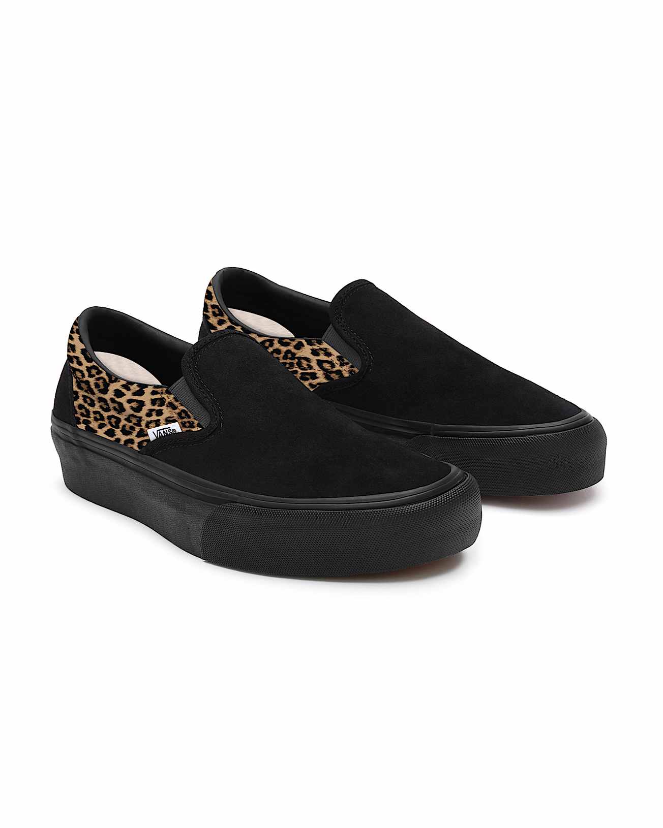 Leopard Slip-On Platform personalizzate - 1