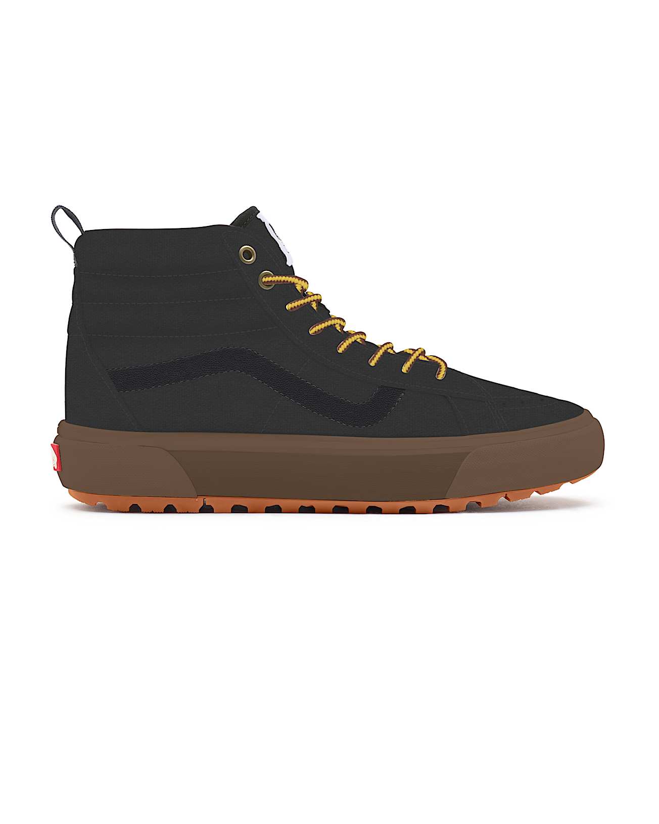 Gepersonaliseerde Water Repellent Suede Black Gum Sole Sk8-Hi MTE - 2