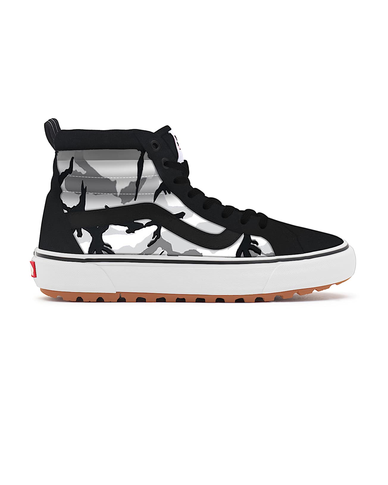 Camo Black&Grey Sk8-Hi MTE Personalizzate - 2