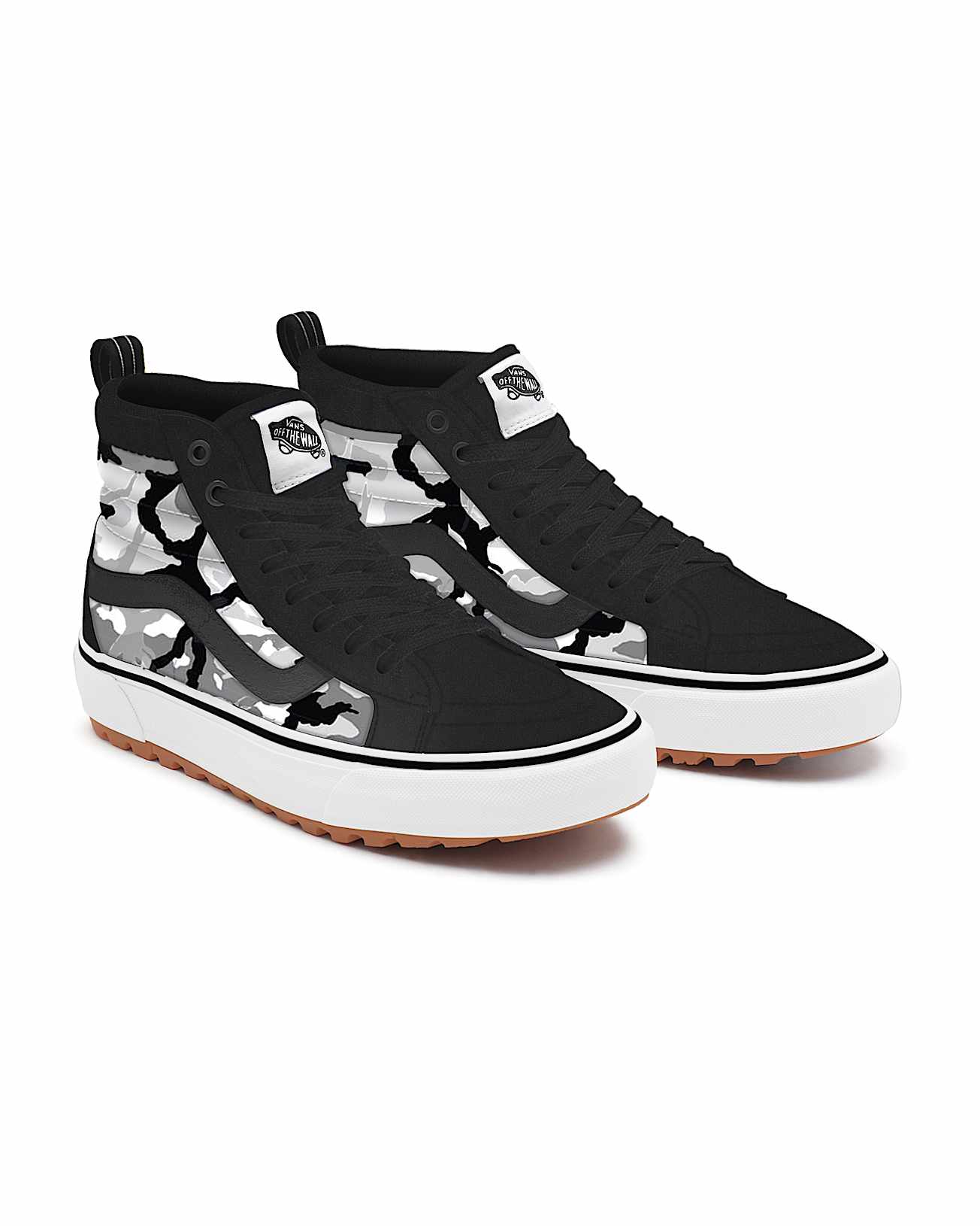Camo Black&Grey Sk8-Hi MTE Personalizzate - 1