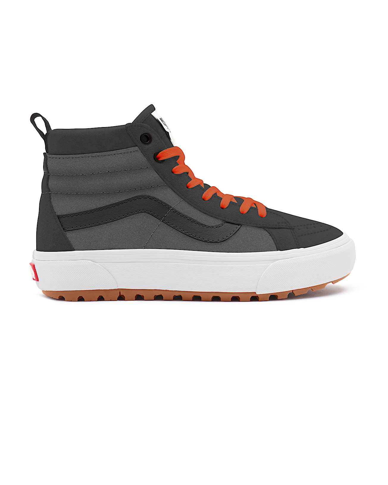 Gepersonaliseerde Suede Charcoal and Flame Laces Sk8-Hi MTE - 2