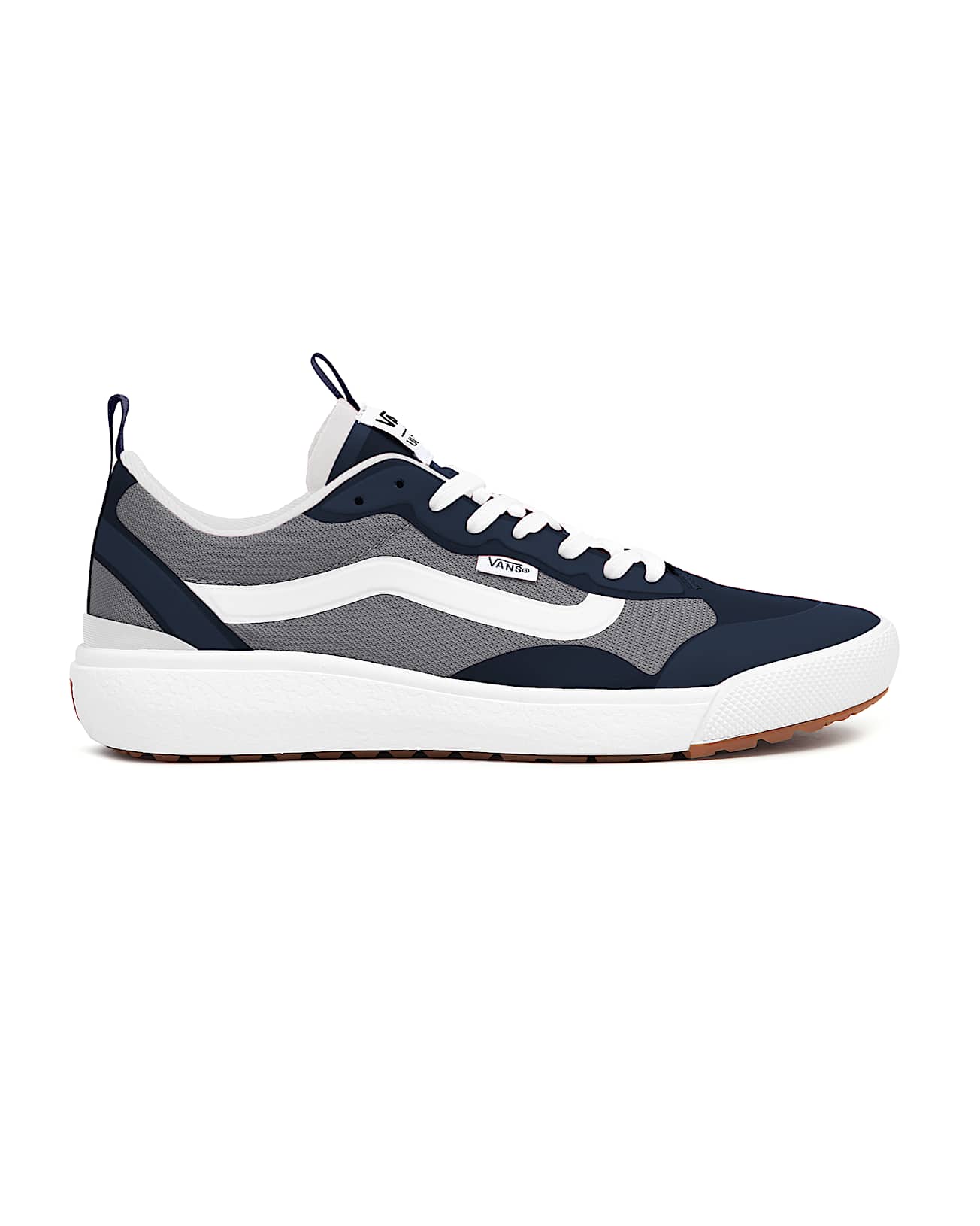 Customs Dress Blues and Frost Grey Ultrarange in Blue| Vans SE