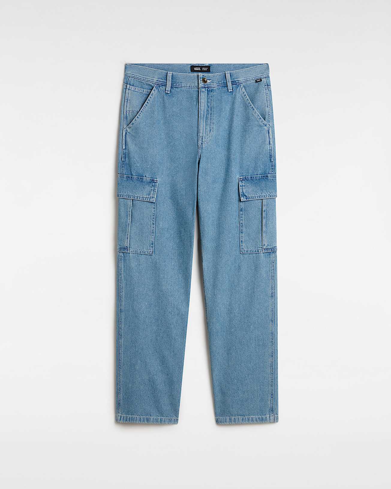 お待たせ! in Trousers Denim Cargo Service Blue| SE Vans その他