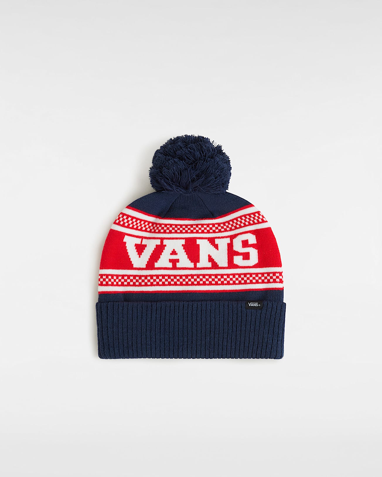 Gorro con pompón Check de Vans - 1