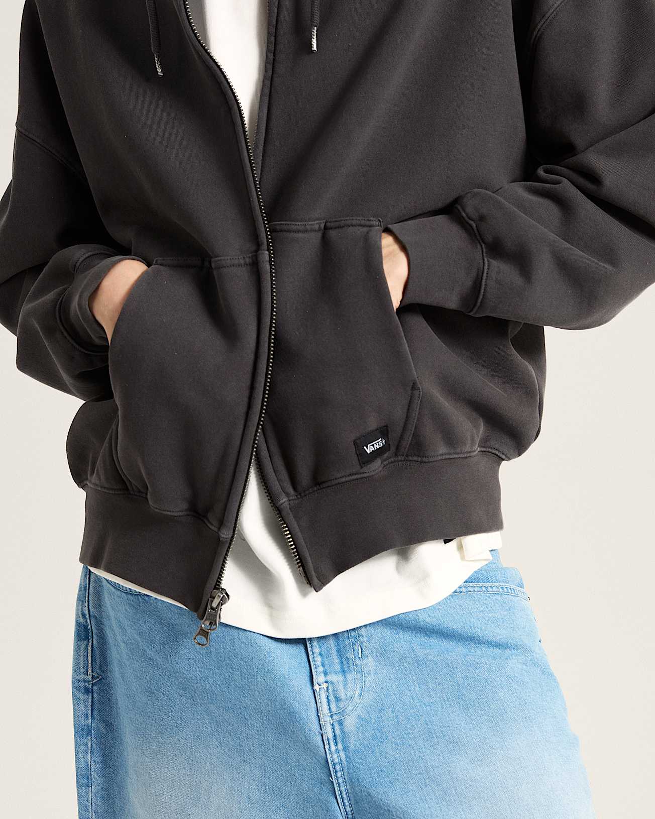 Felpa con zip e cappuccio Premium - 7