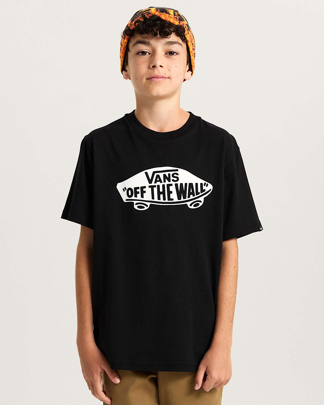 Kids Style 76 T-Shirt (8-14 years) in Black| Vans UK