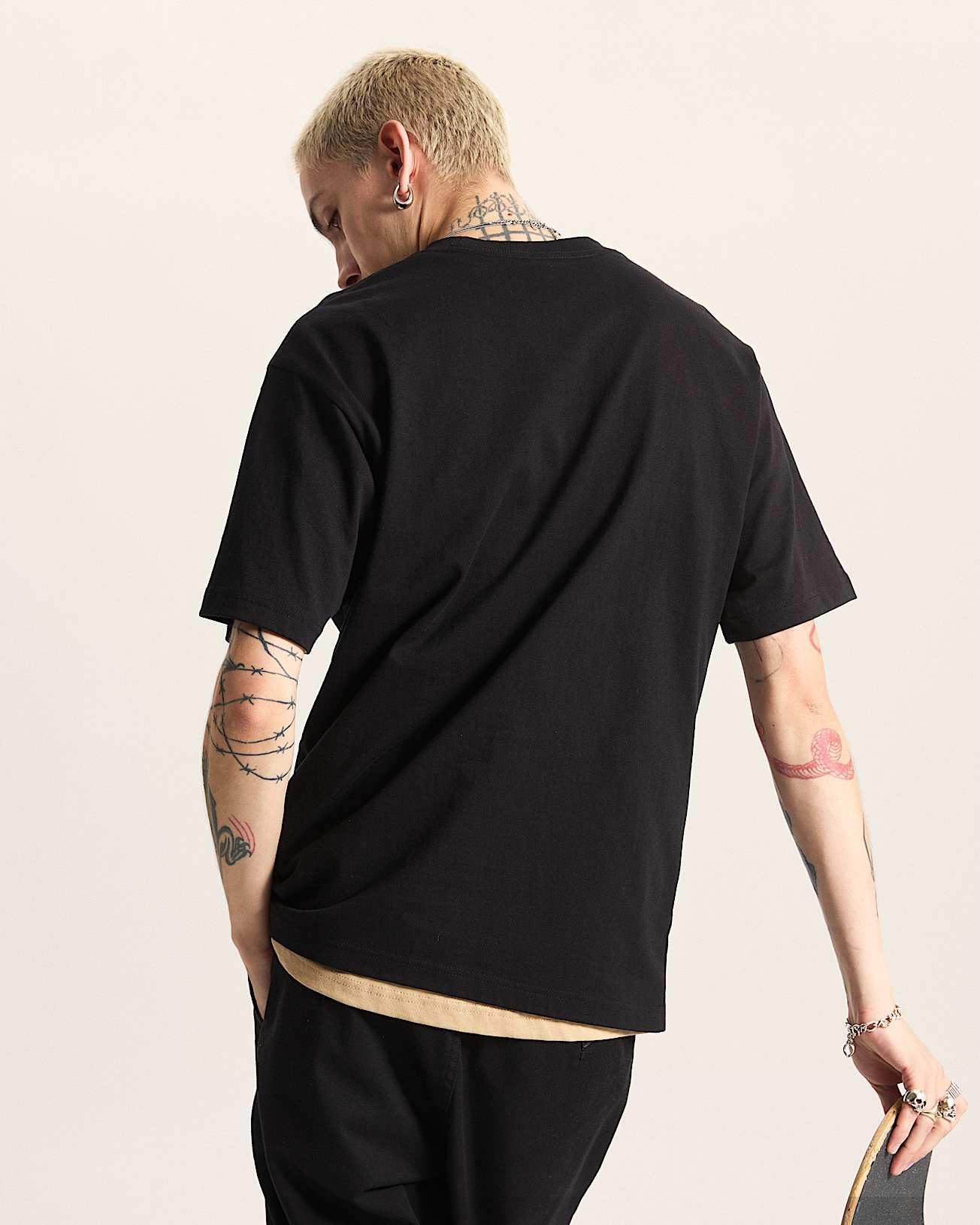 T-shirt Blocked Box Loose - 4