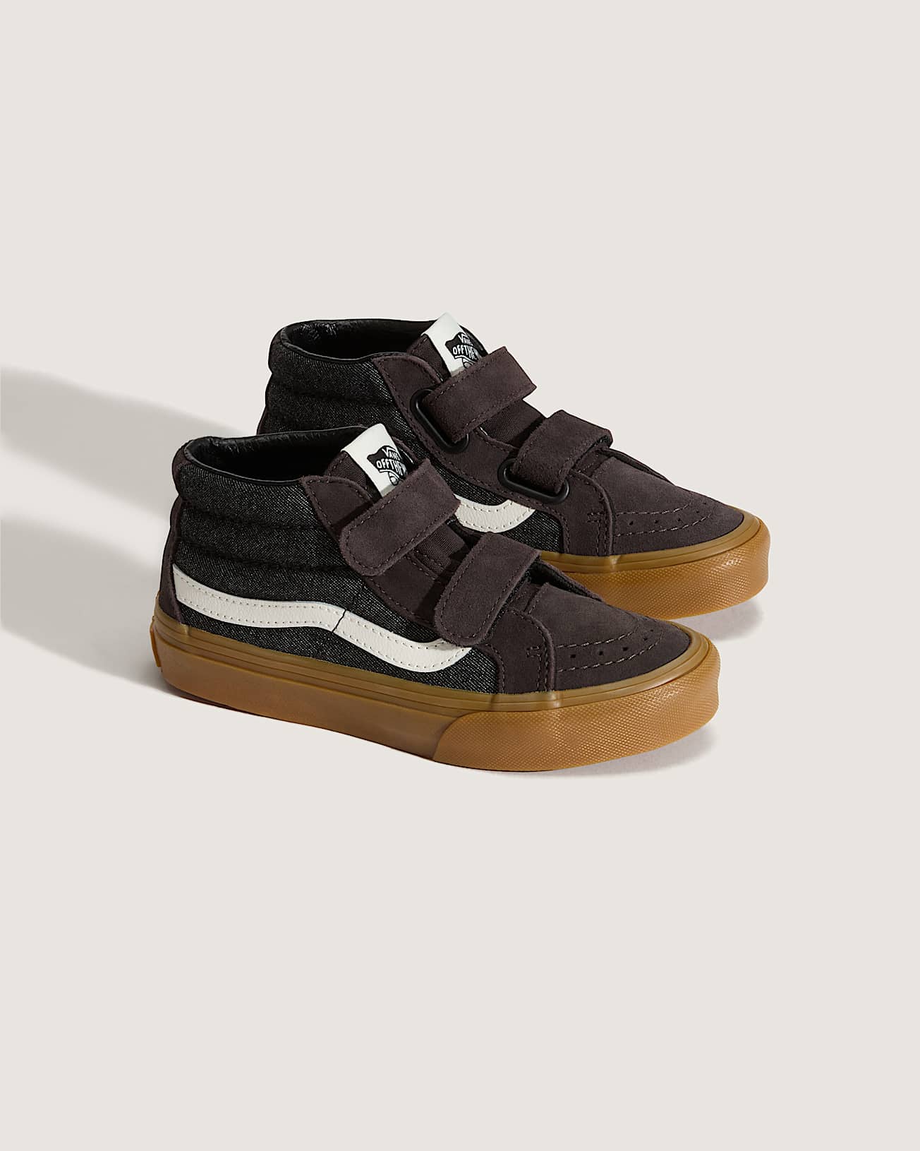 Made For Skate 洋書 スニーカー Kids Sk8-Mid Shoes (4-8 Years) in Black| Vans DK