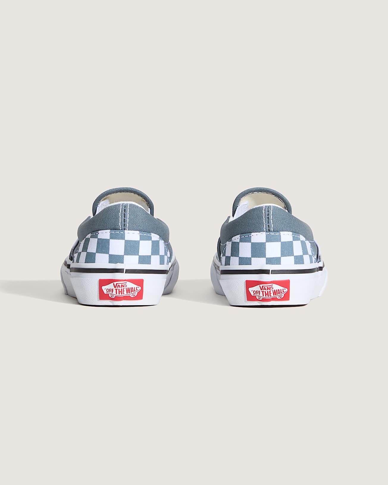 VANS 白/青　ストライプ スニーカー VANS 白/青ストライプ スニーカー