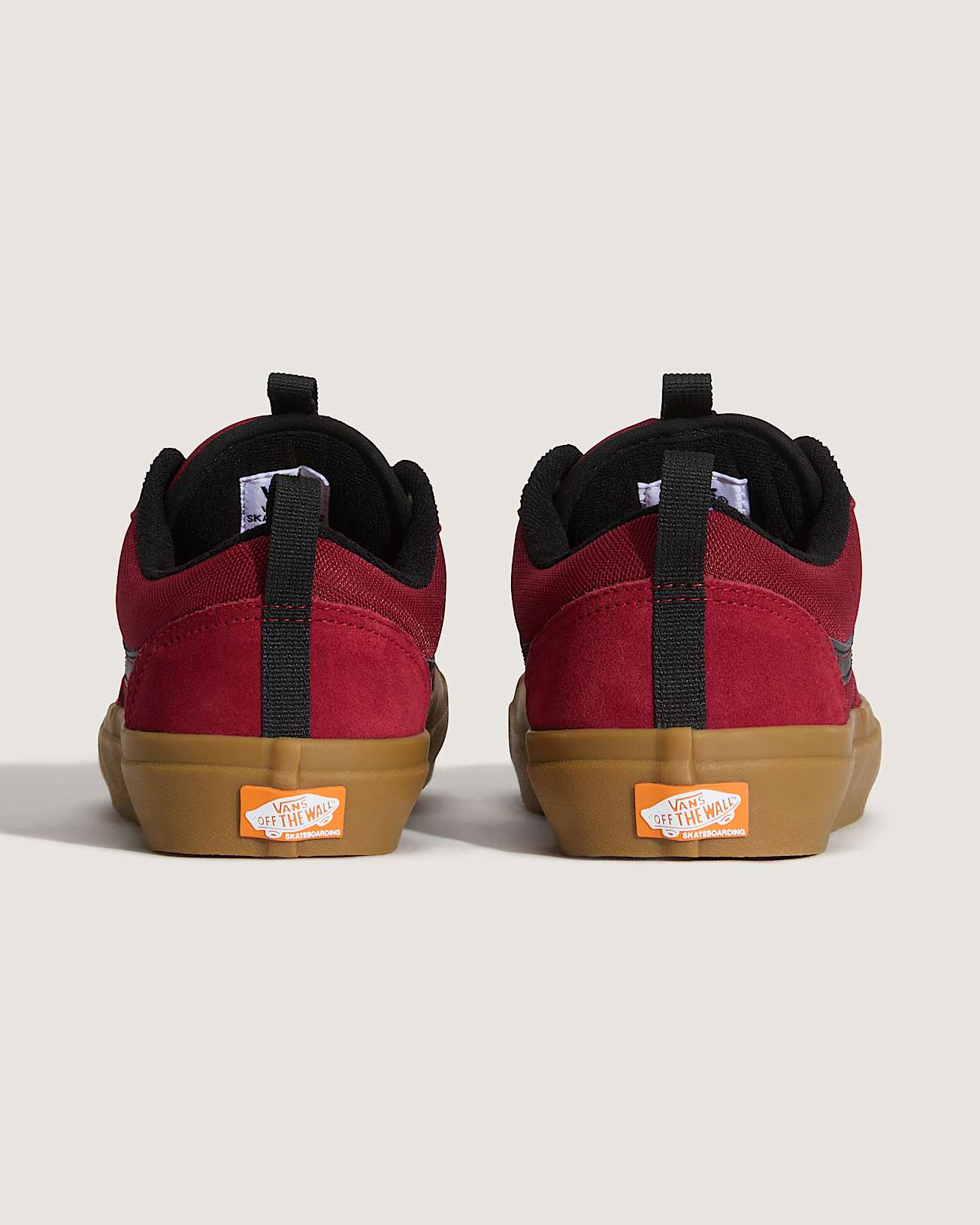 Skate Old Skool 36+ Gum Shoes in Burgundy| Vans UK