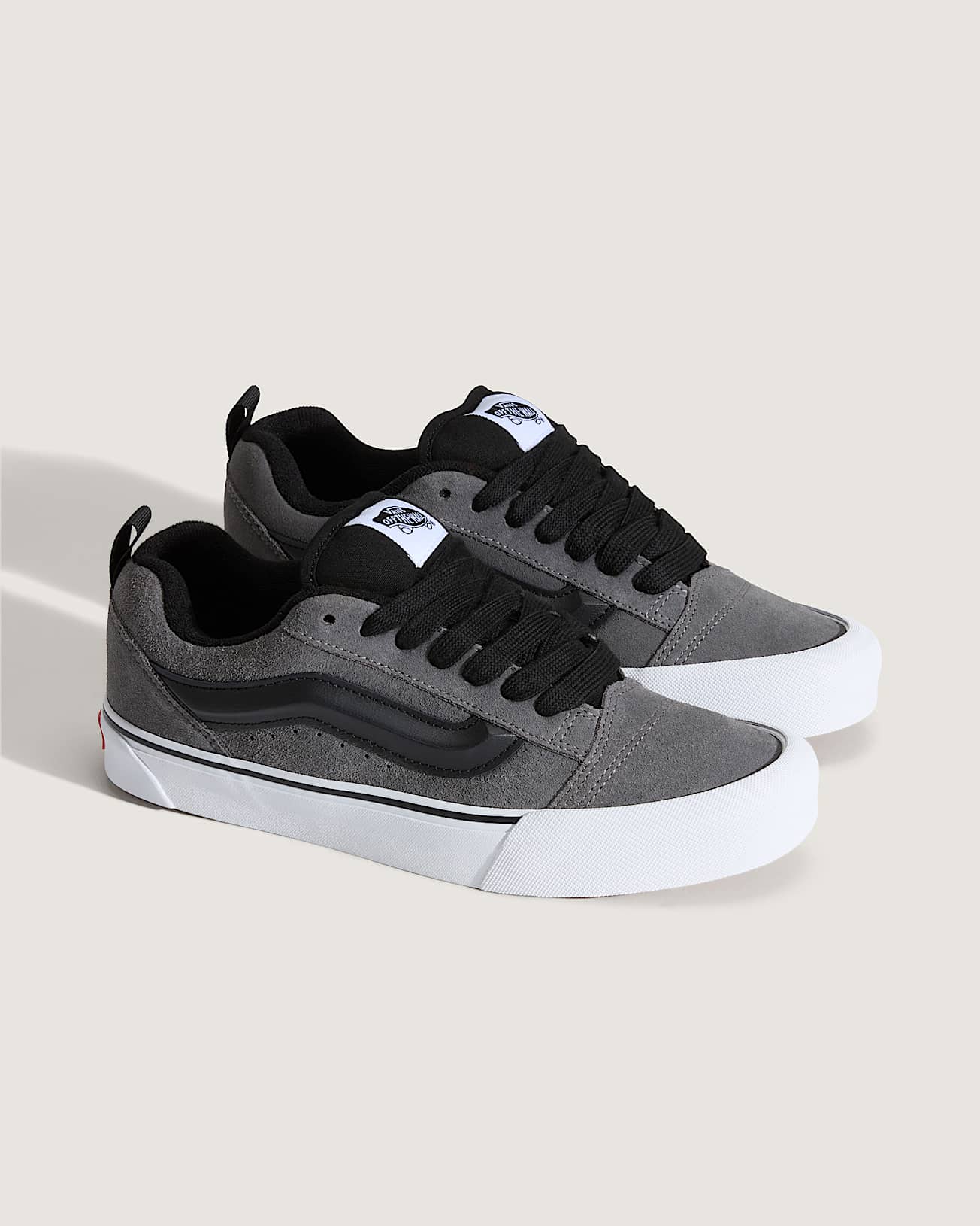 Knu Skool Shoes In Grey Vans DK Knu Skool Shoes In Grey Vans DK
