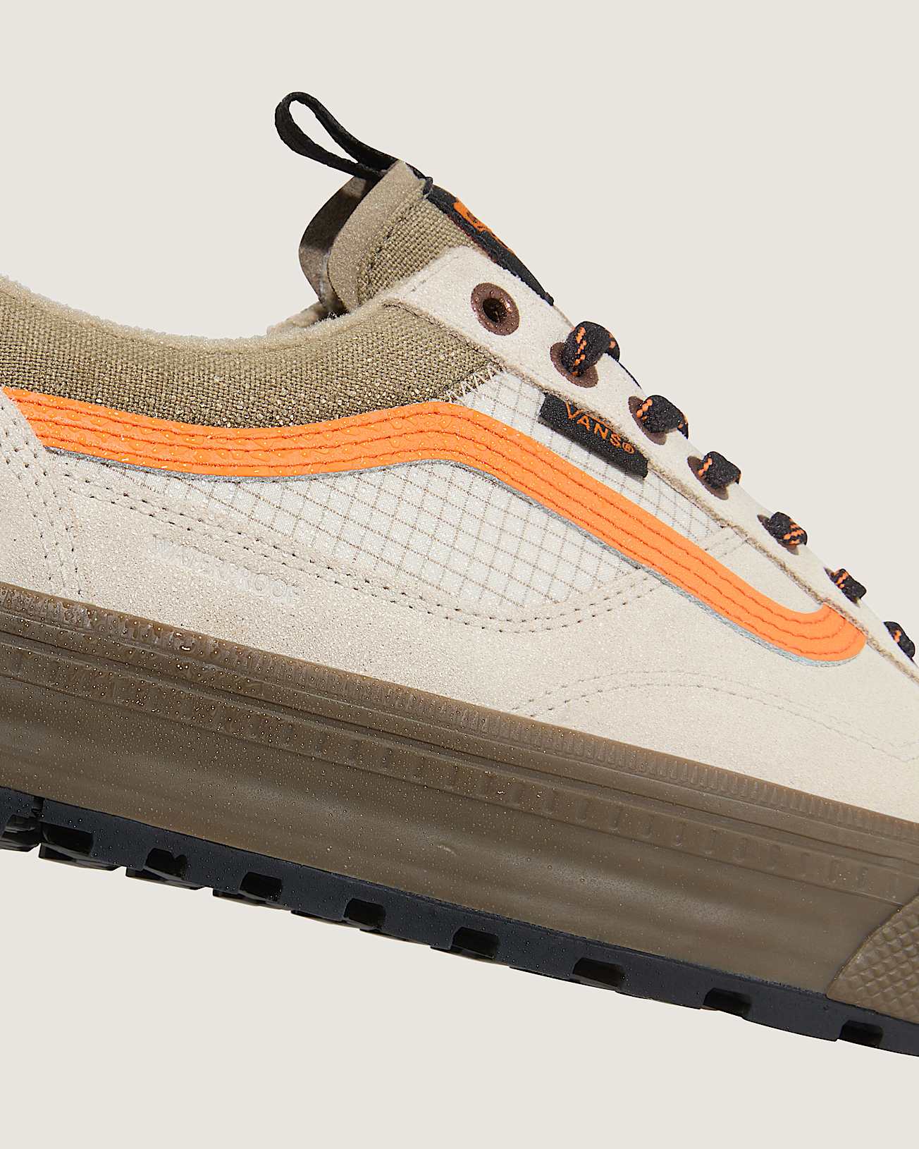 Mte Old Skool Waterproof Insulated Taupe/Orange - 7