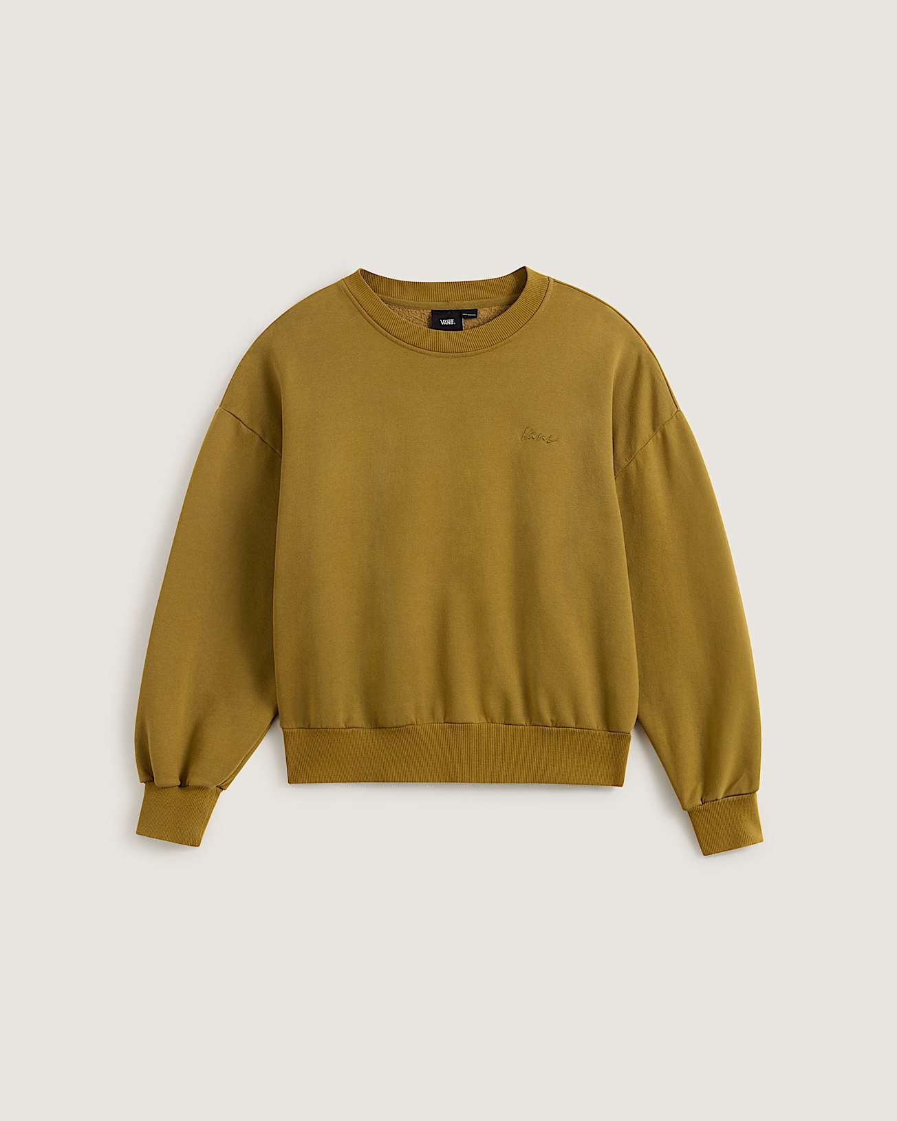Retro Crew Sweatshirt in Gold| Vans SE