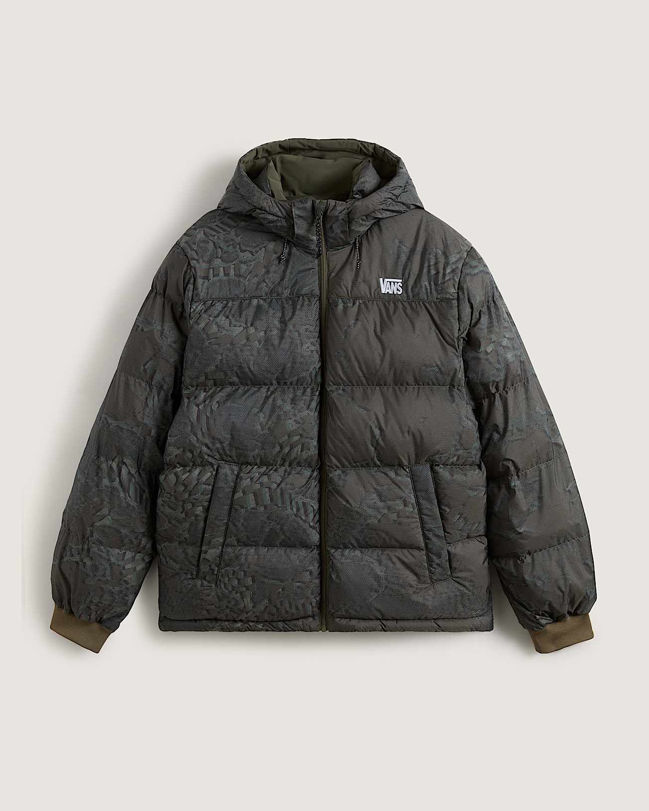 Bridgewood Reversible Puffer Jacket in Green| Vans SE