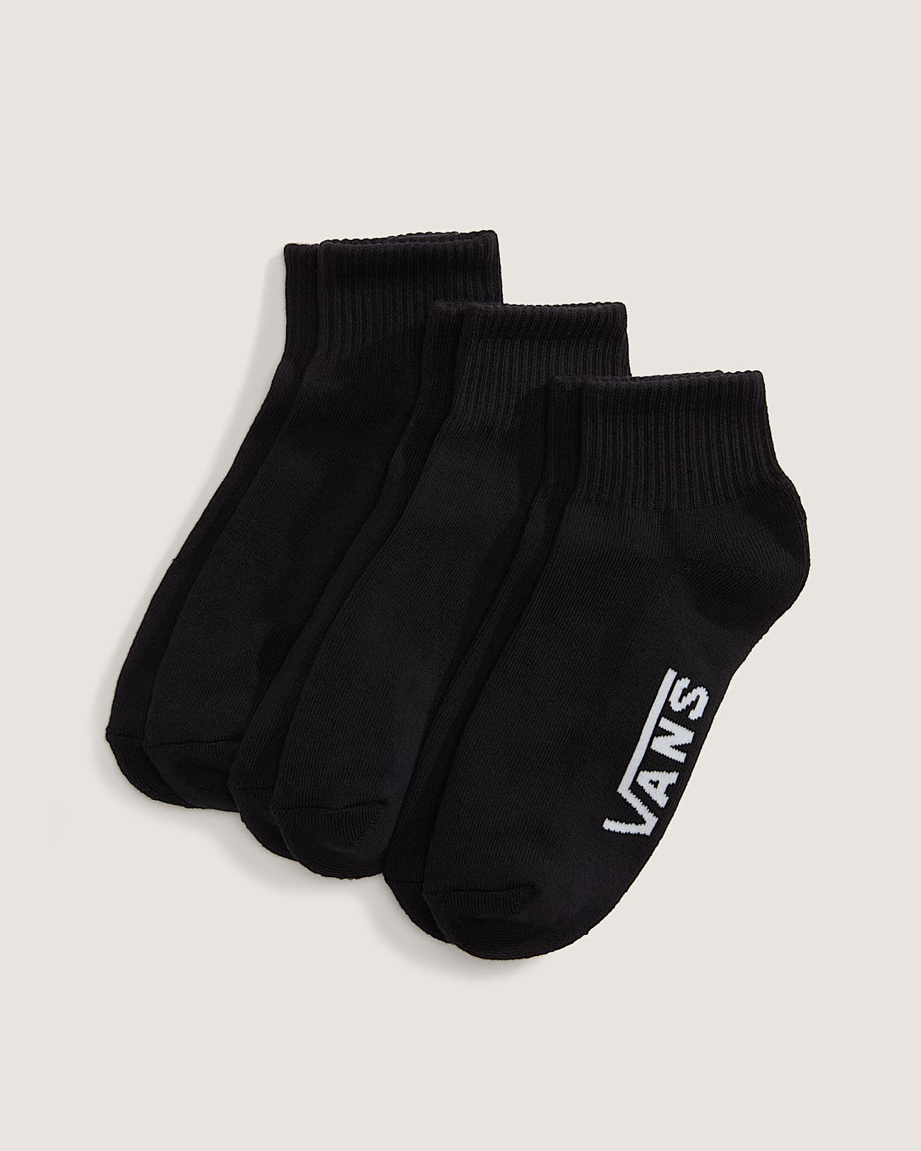 Classic Quarter Crew Socks (3 pairs) - 1