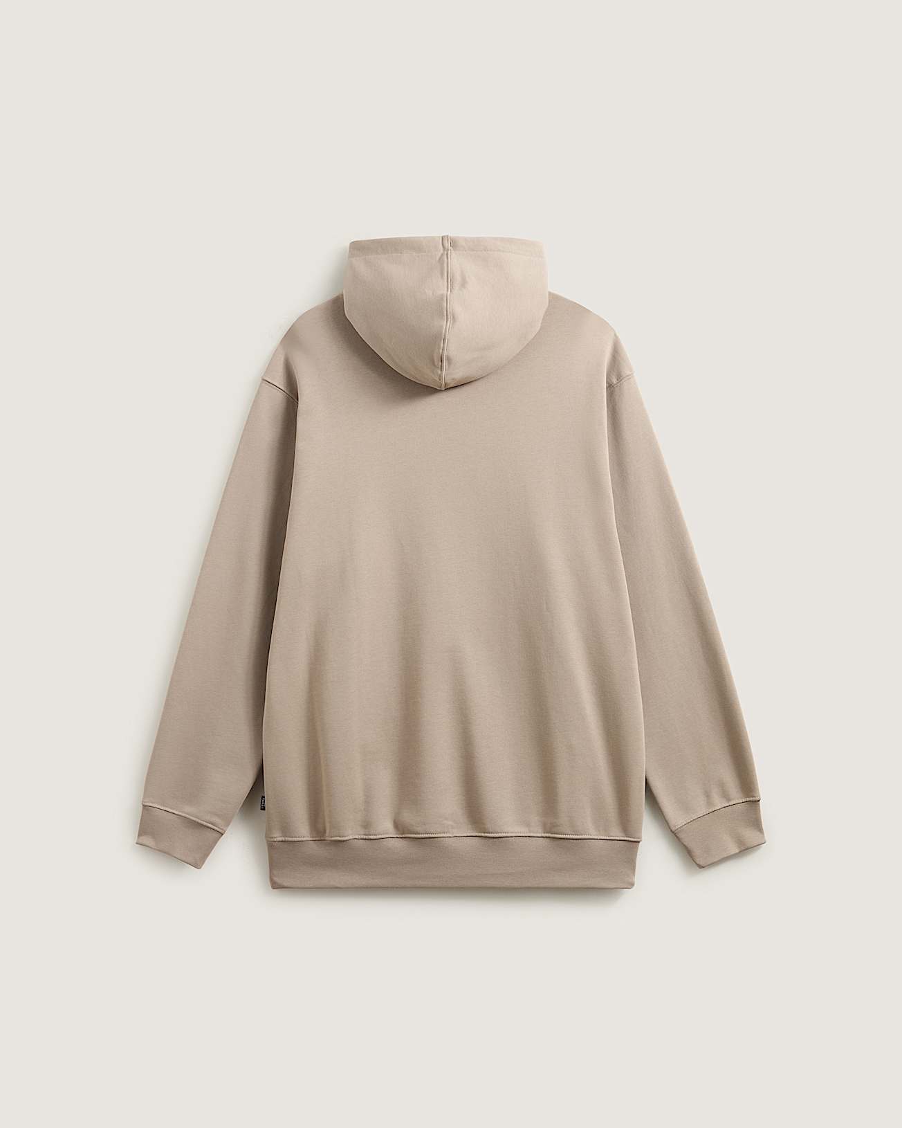 MOIERE Felpa Con Cappuccio In Cotone Biologico 100% - Beige/Grigio, Prodotta In Portogallo, Certificata GOTS