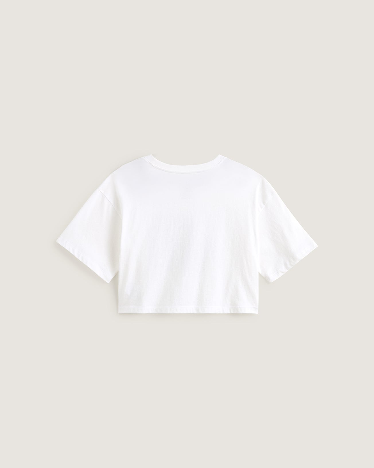 Rhythm Relaxed Crop T-Shirt in White| Vans UK
