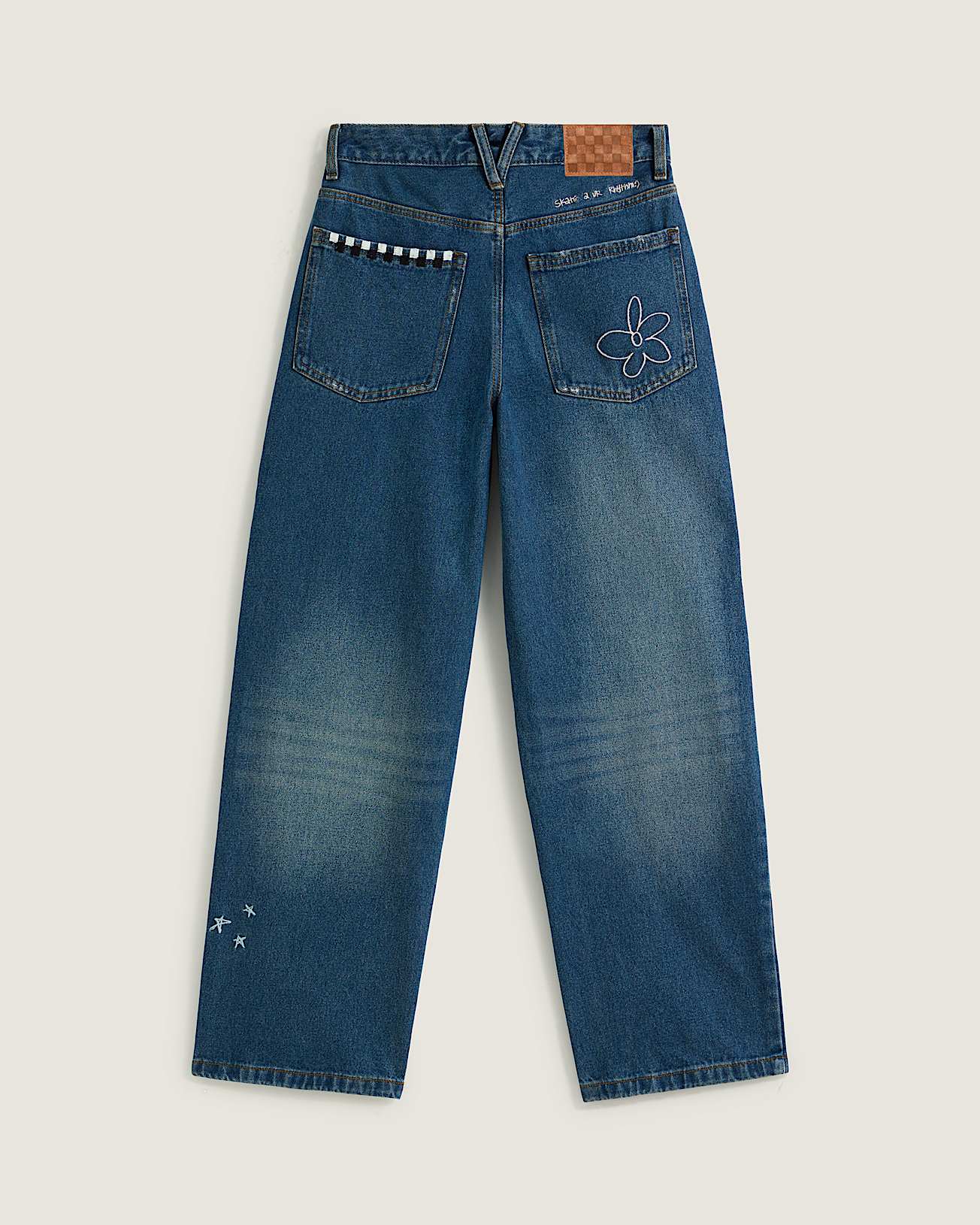 Pantalon brodé Sirelle - 2