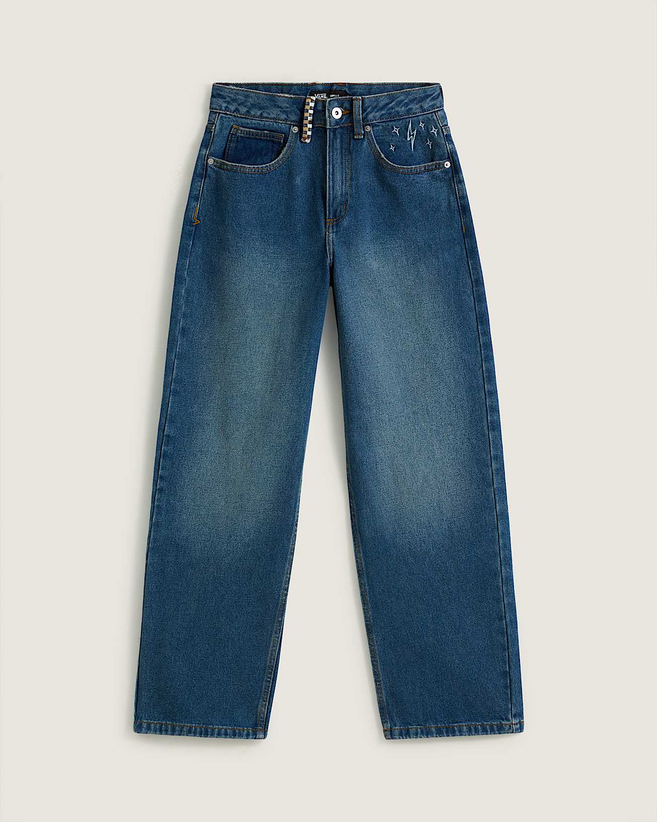 Pantalon brodé Sirelle - 1