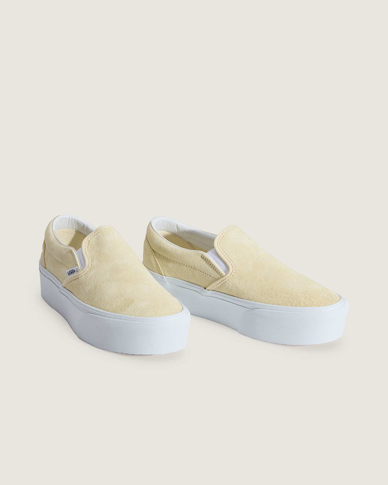 【Vans】★スリッポン★ Classic Slip-On Stackform Shoe Vans Classic Slip-On Stackform Shoe - Womens No Lace White