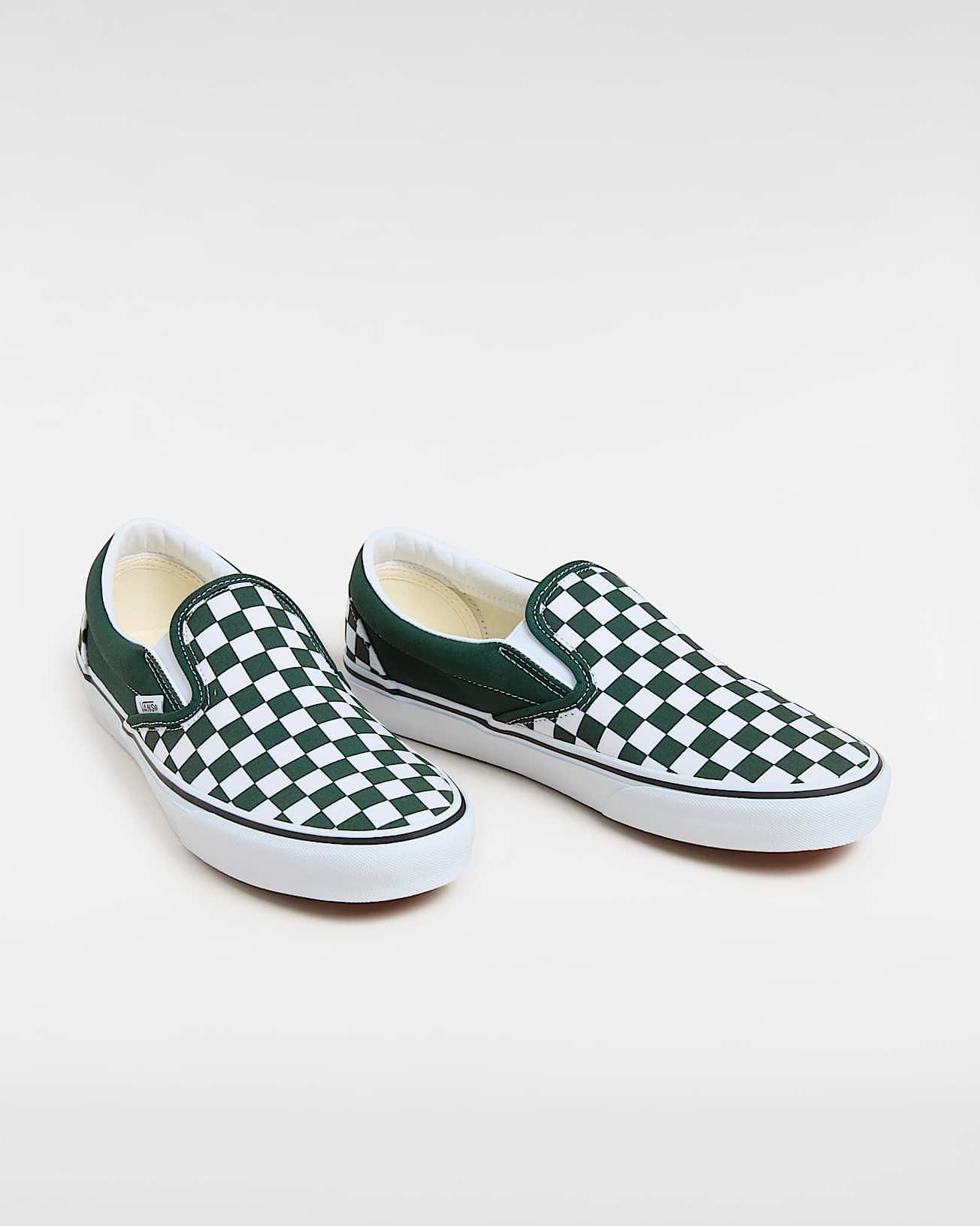 Classic Slip-On Checkerboard Shoes - 2