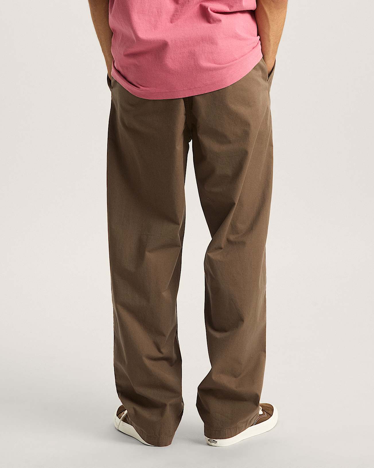 ★人気★【VANS】★RANGE LOOSE TAPERED ELASTIC WAIST PAN.T★ Vans | Range Baggy Tapered Elastic Waist Pant Canteen