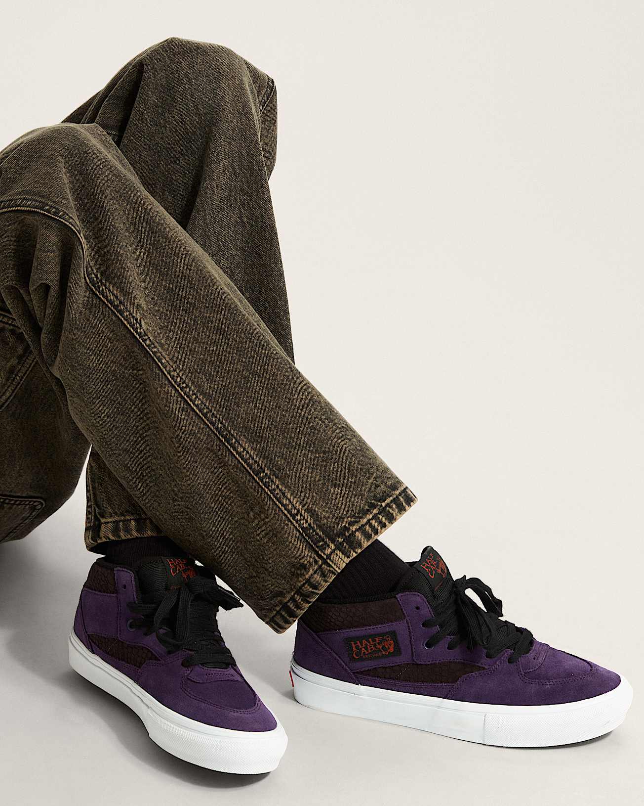 【新品未使用】Vans Half Cab Crown Purple 10.0 🔥 Vans x Carpet Company Skate Half Cab | Mens 10 | Purple