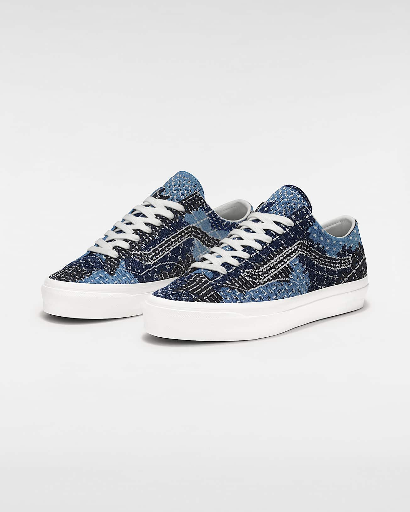 FDMTL x OTW by Vans Old Skool 36 Denim ファンダメンタル OTW by Vans X FDMTL Old Skool 36 Shoes in Blue| Vans DK