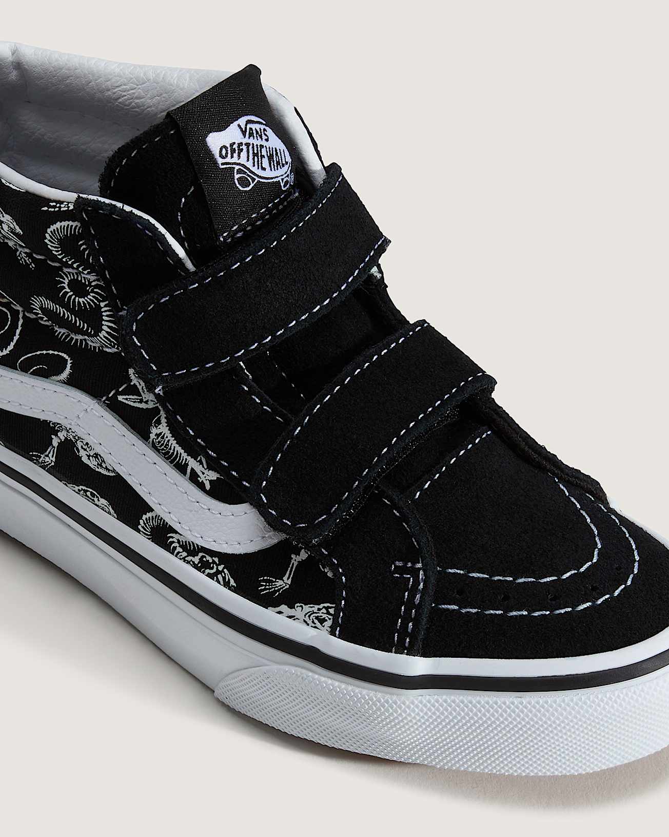 Kids Sk8-Mid Shoes (4-8 Years) in Black| Vans FI