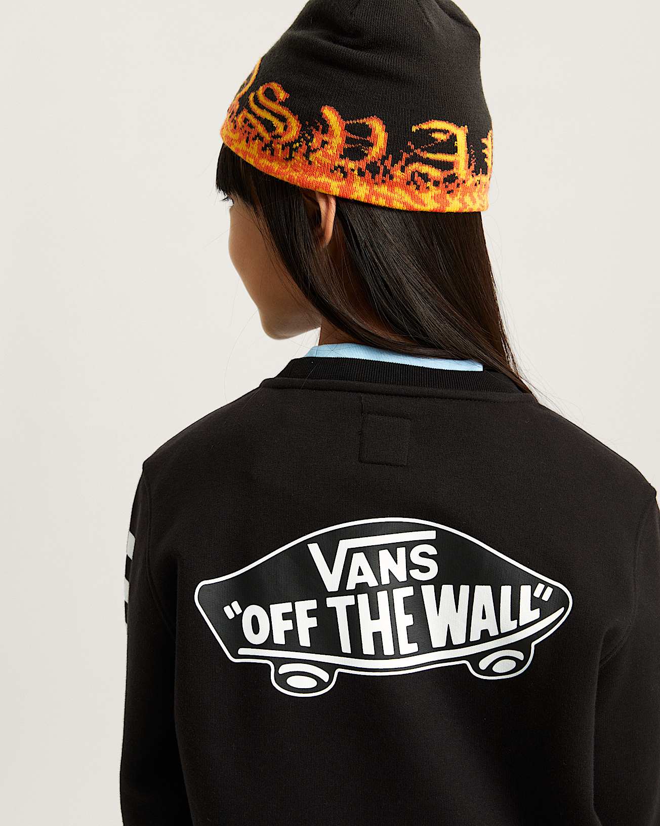 Kids Exposition Sweatshirt (8-14 Years) in Black| Vans UK