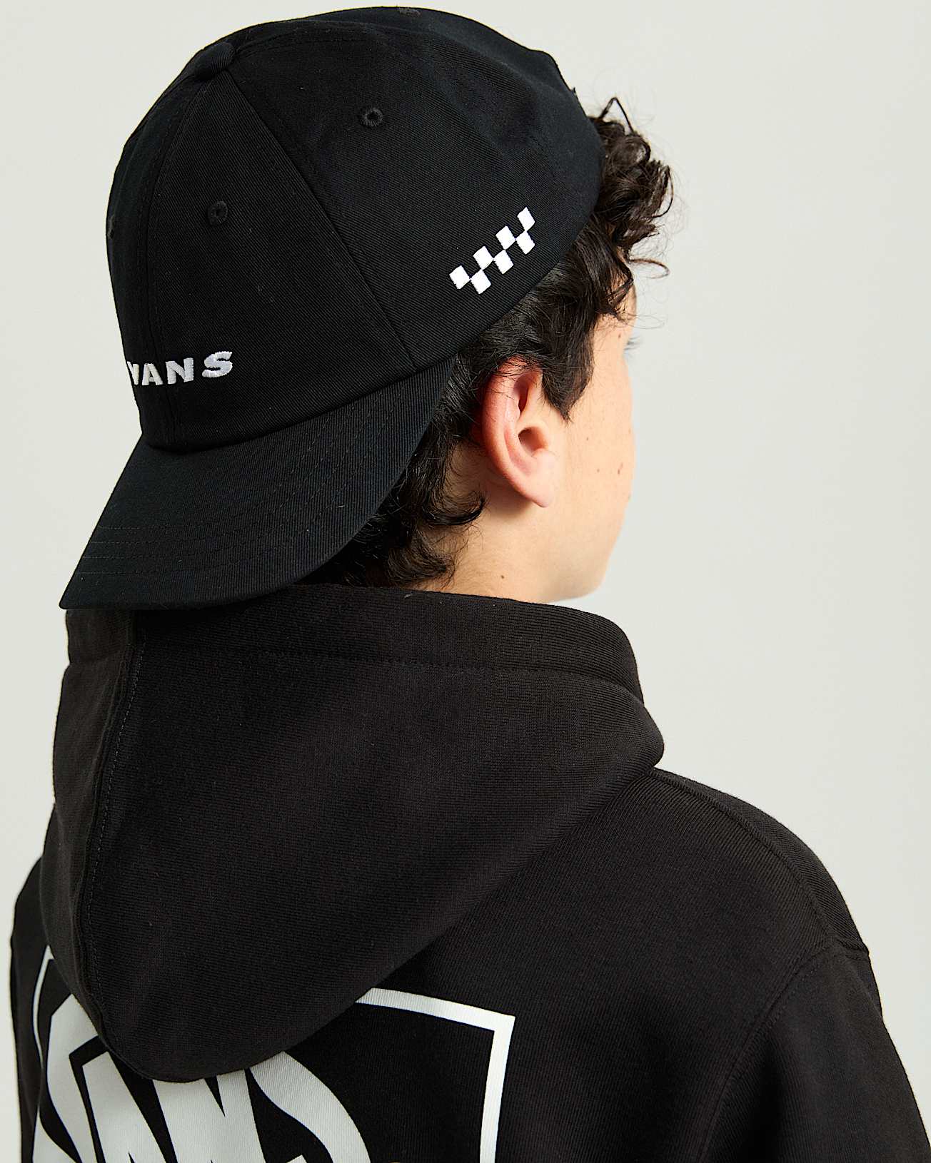 Kids Check Side Bill jockey Hat - 4