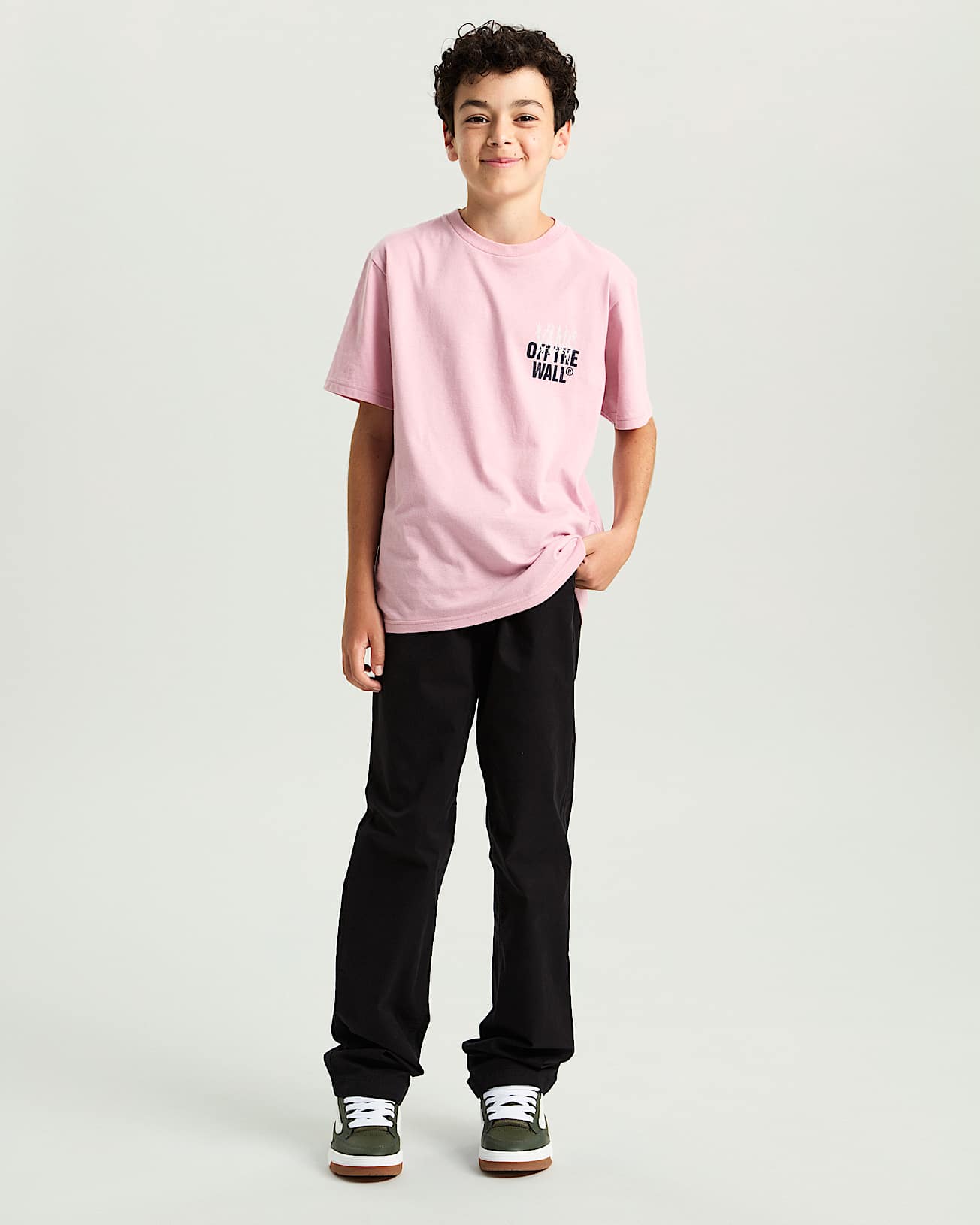 Kids Metal Wall T-Shirt (8-14 Years) in Pink| Vans SE