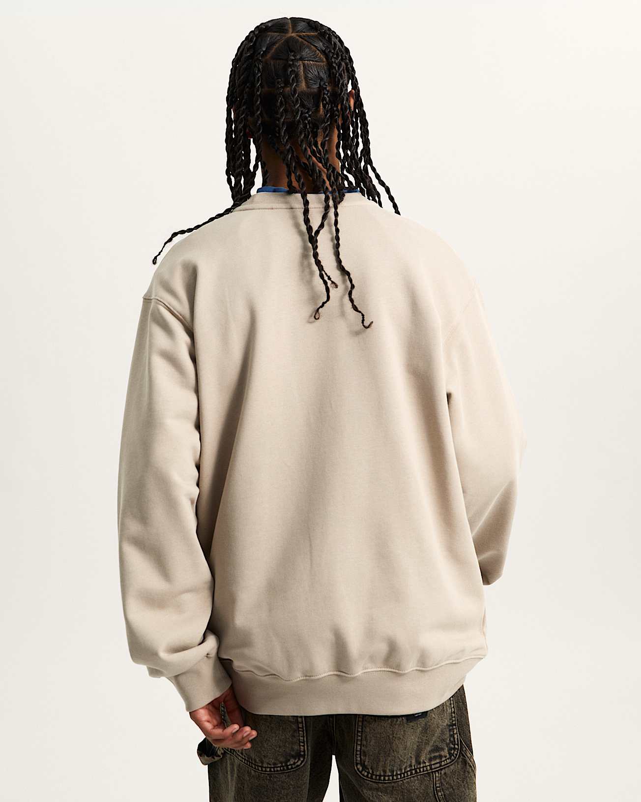 【新品未使用・完売品】TECH SWEAT CREW S/S BEIGE Blocked Box Crew Sweatshirt in Beige| Vans UK