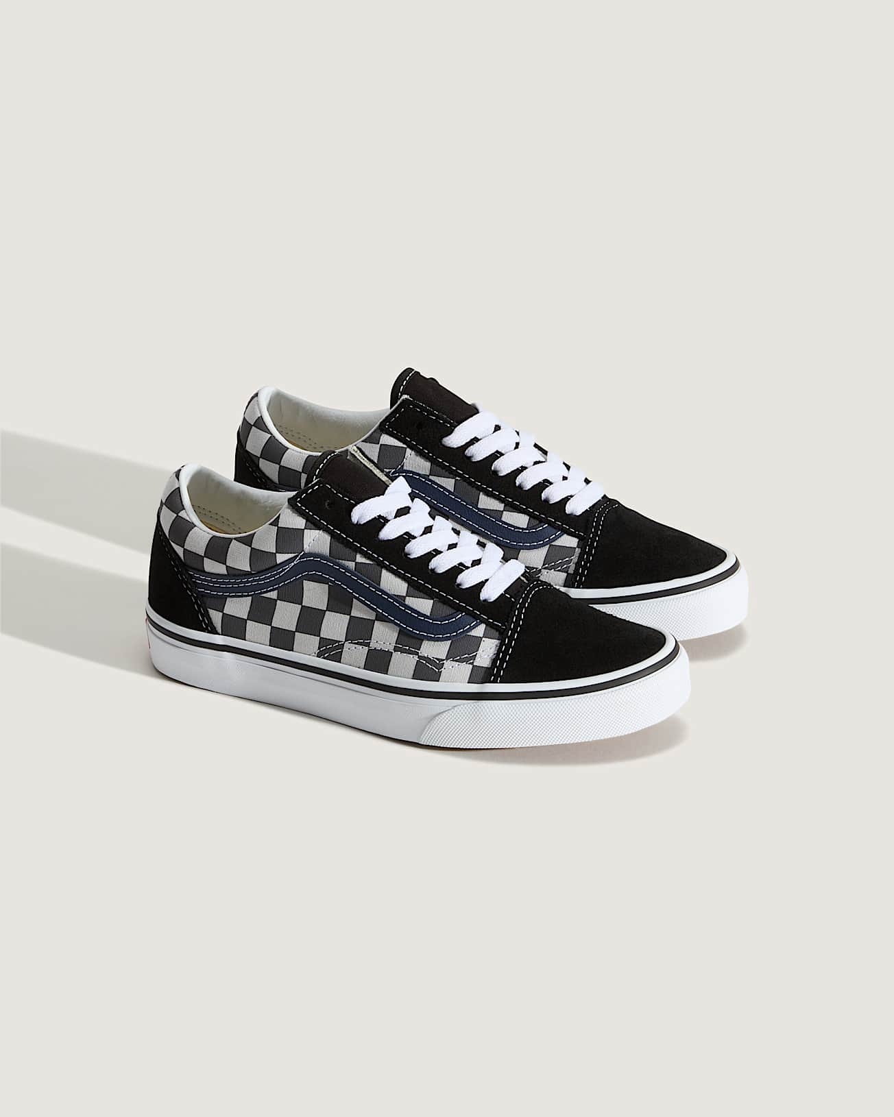 Old Skool Tonal Check Blue - 2