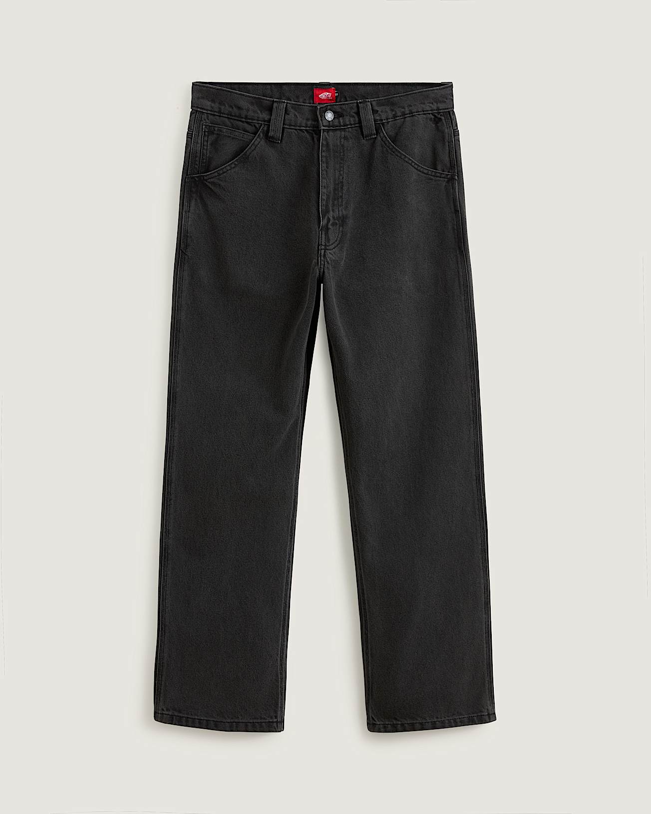 Skate Check-5 Loose Denim Trousers in Black| Vans UK